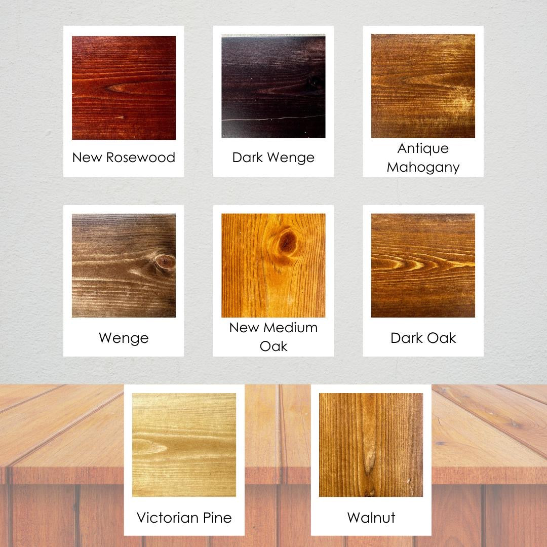 Dining Table Waney With Box Legs