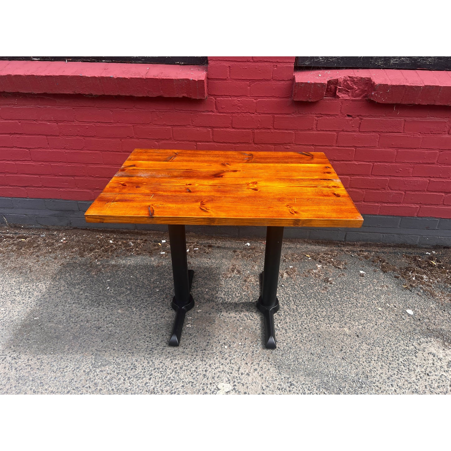 Solid Wood Cafe Table Waney