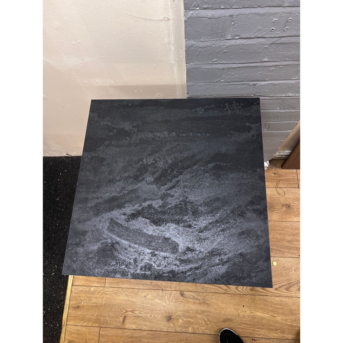 Stone Effect Cafe Table Laminated