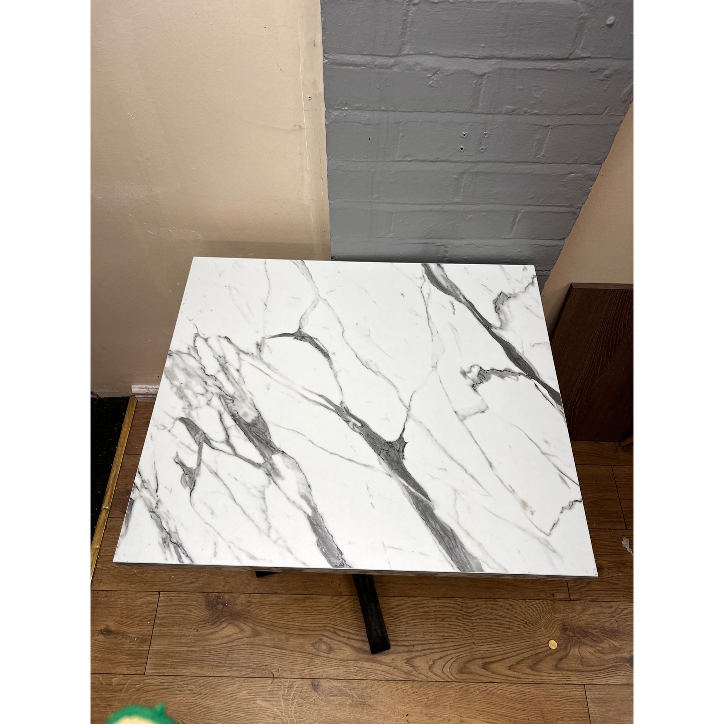 Marble Effect 70x70 Cafe Table