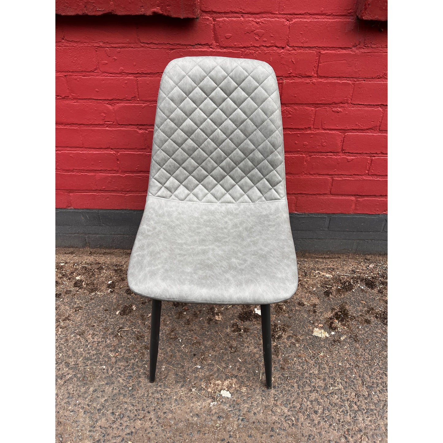 Modern Dining Chairs with Sleek Black Metal Legs Multiple Colours