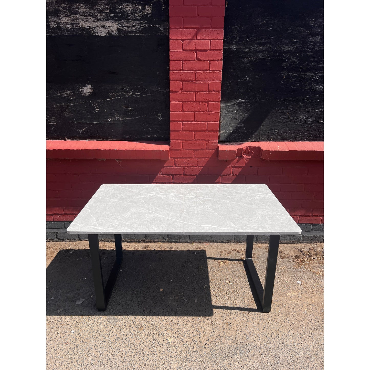 Marble Dining Table 70x160 Box Leg