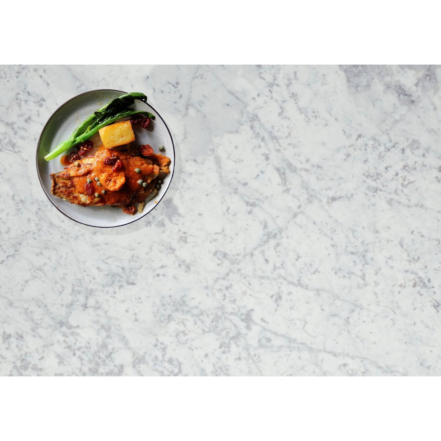 Solid Mable Tables With Base