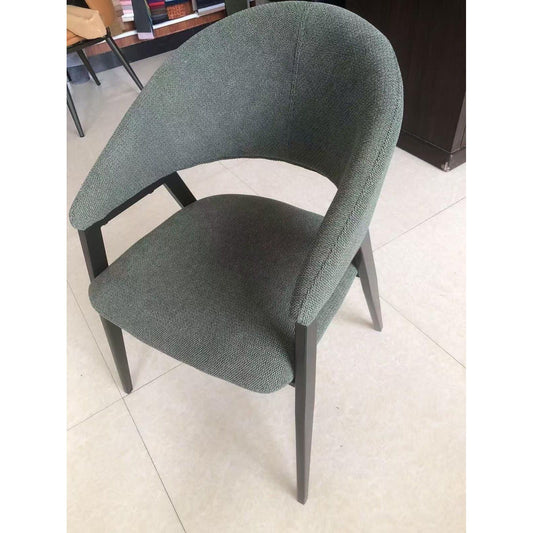Contract Dining Chair Wood Leg Fabric - 5 Options