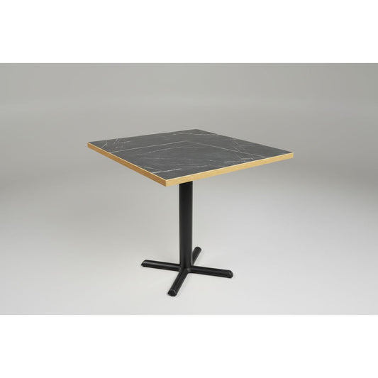 Marble Laminate Table With Cast Iron Base