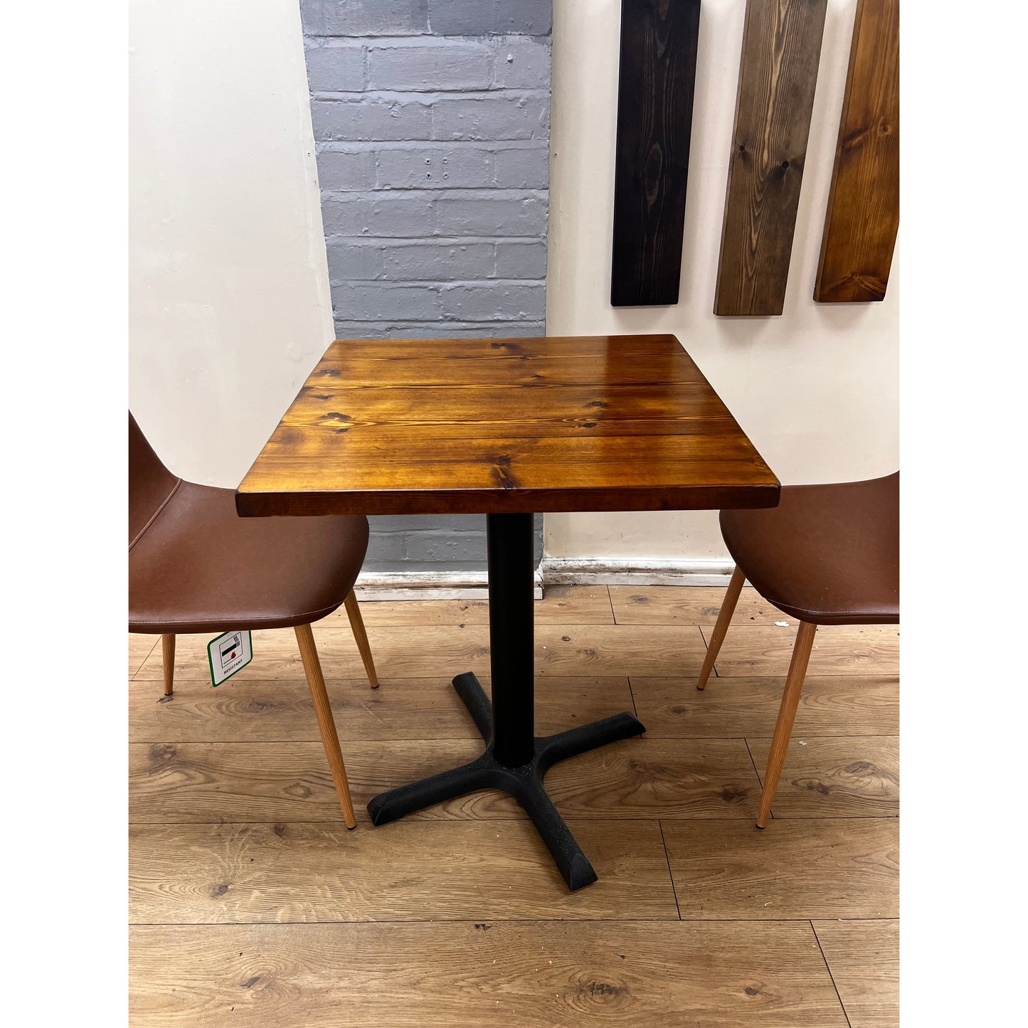 Solid Wood Cafe Table Standard