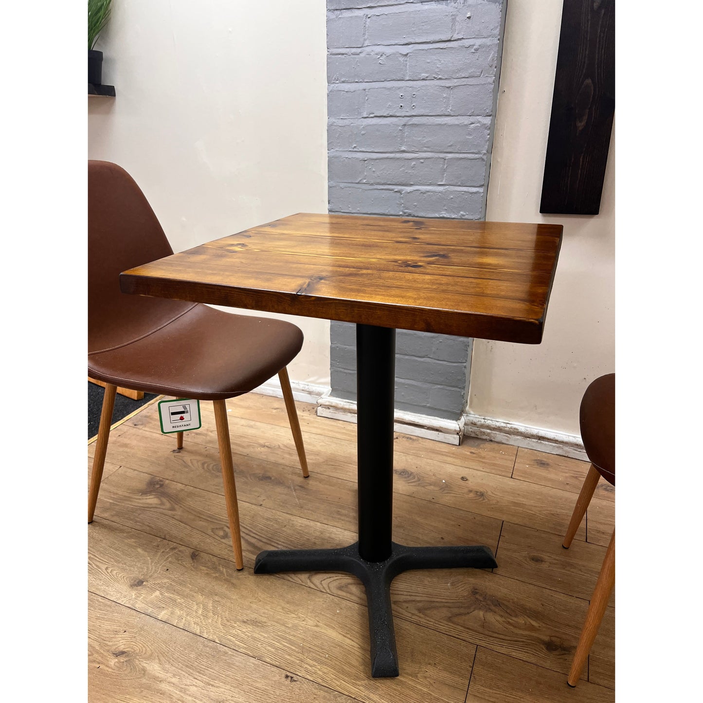 Solid Wood Cafe Table Standard