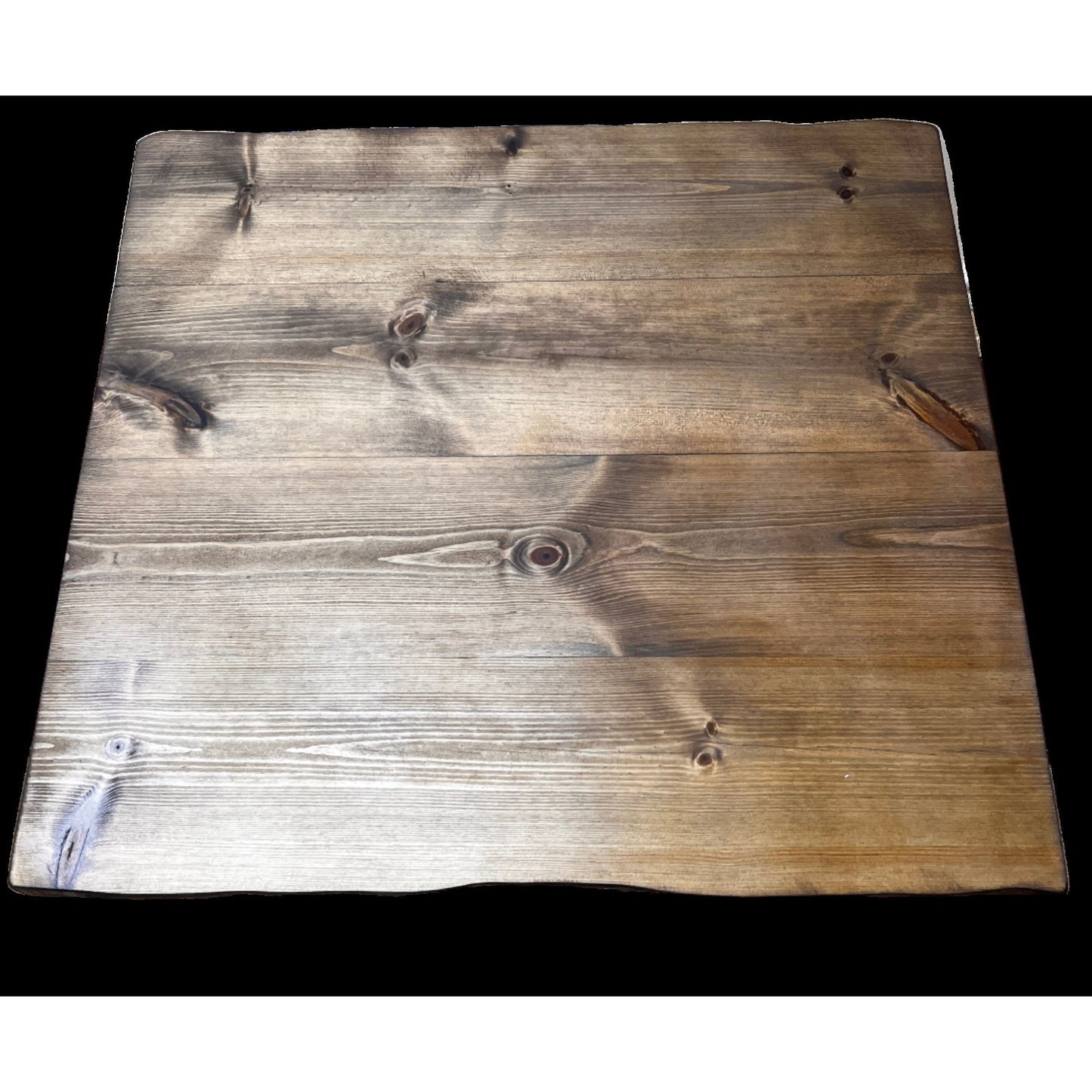 Solid Wood Cafe Table Rustic