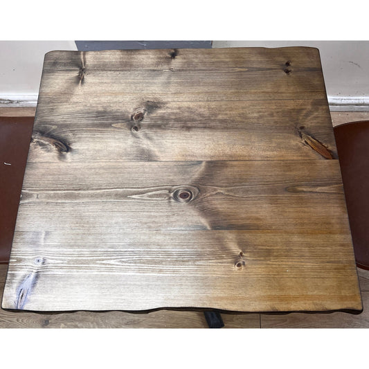 Solid Wood Rustic Edge Table Top