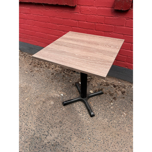 Wood Effect Cafe Table Laminated