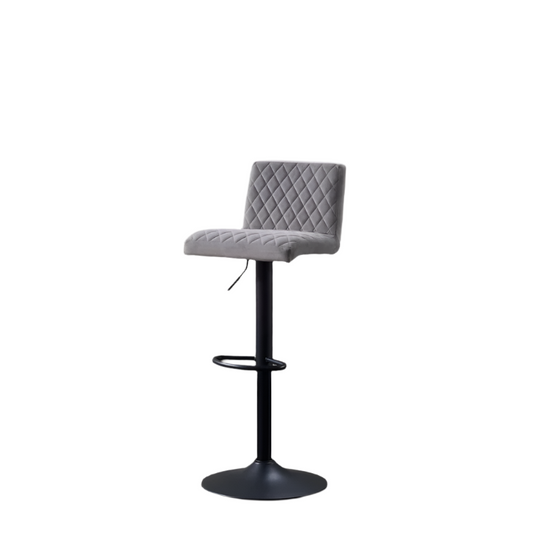 Bar Stools Velvet Chair Diamond Stitch