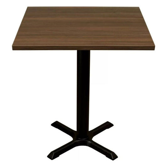 RESTAURANT TABLE LIGHT WALNUT 2SEATER