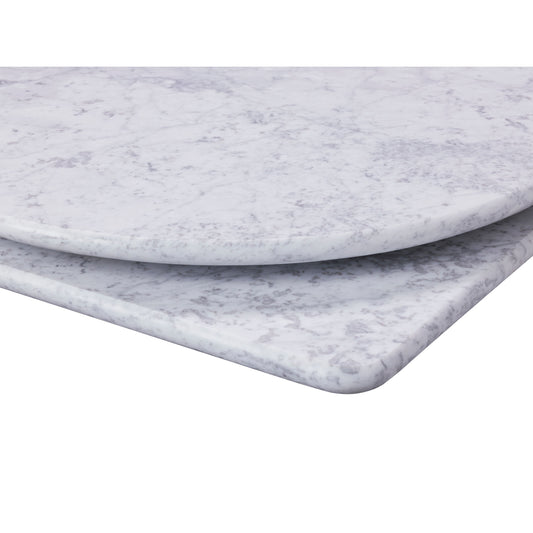 Solid Mable Tables With Base