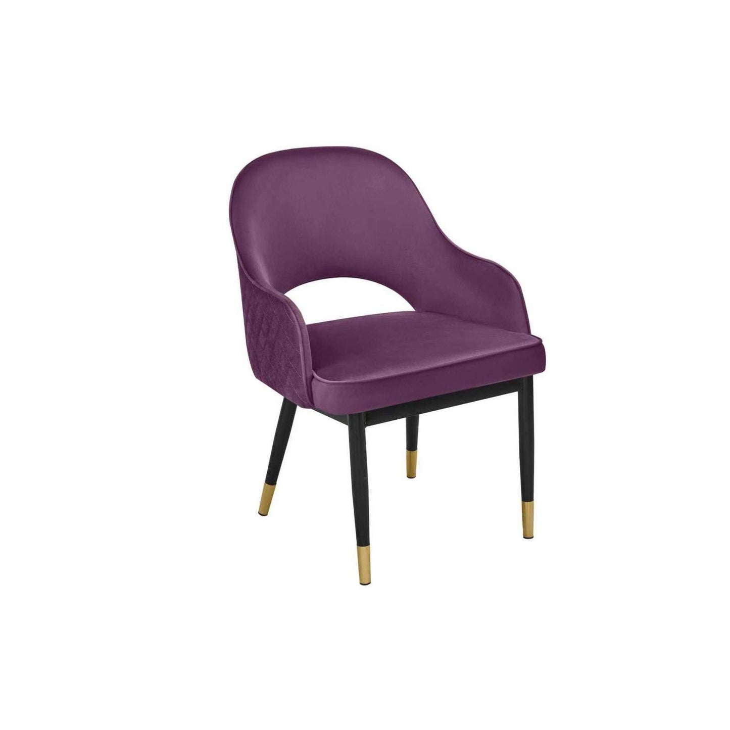 Contract Dining Chairs Leather Multiple Options Gold Tip Legs